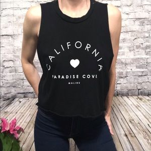 ‼️Brandy Melville Black Muscle Tank OS‼️